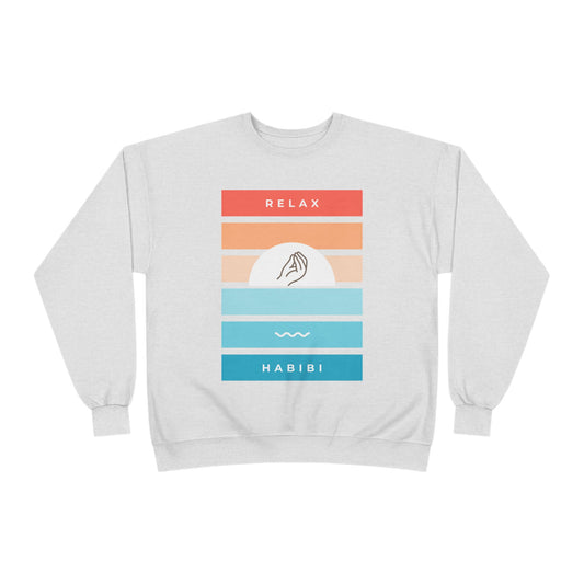 "Relax Habibi" Crewneck Sweatshirt