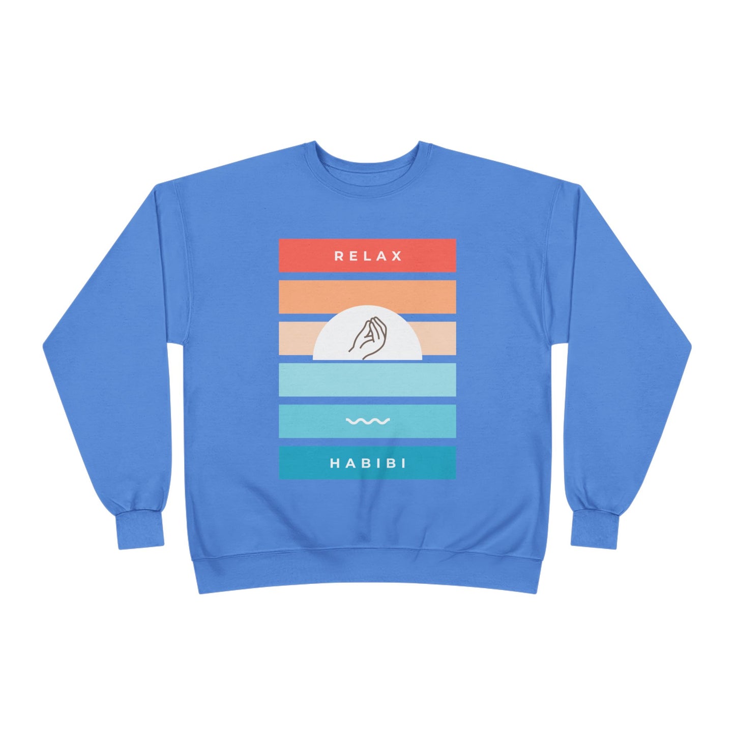 "Relax Habibi" Crewneck Sweatshirt
