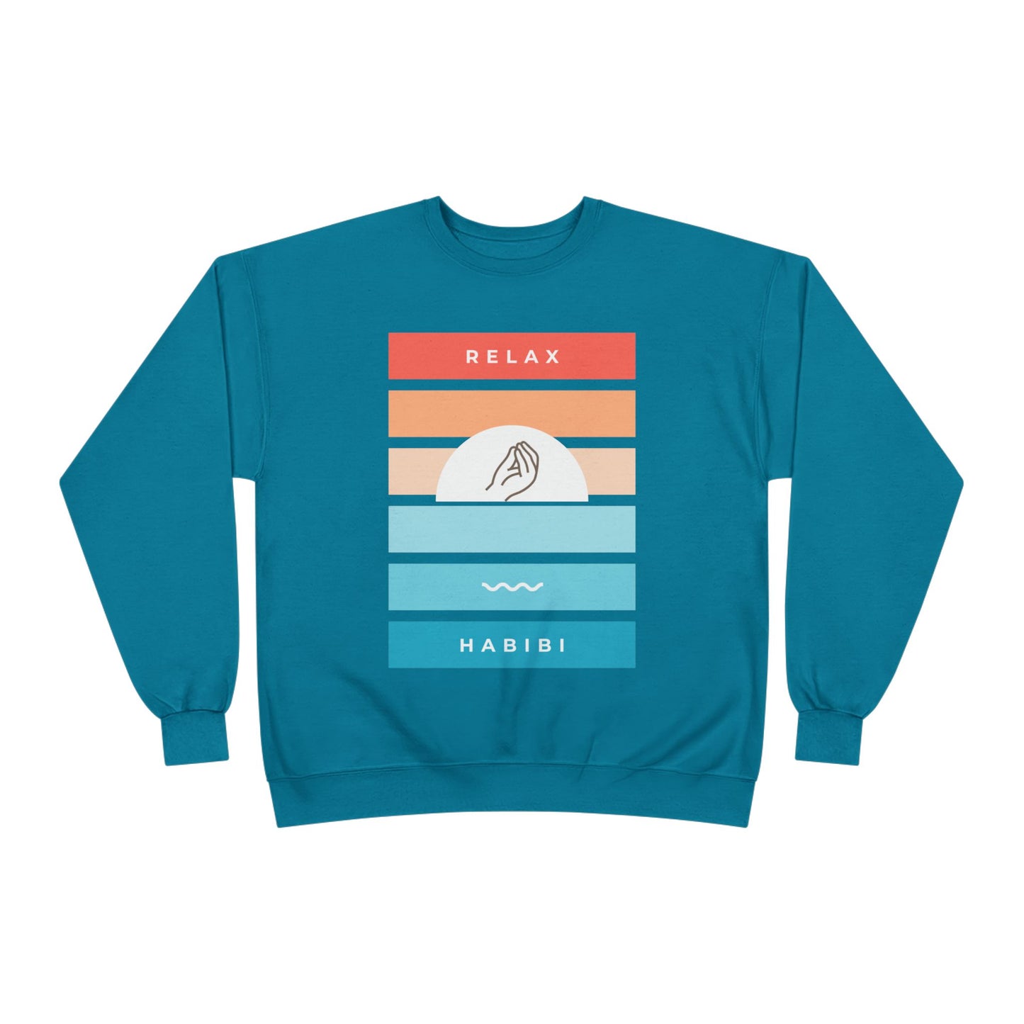 "Relax Habibi" Crewneck Sweatshirt