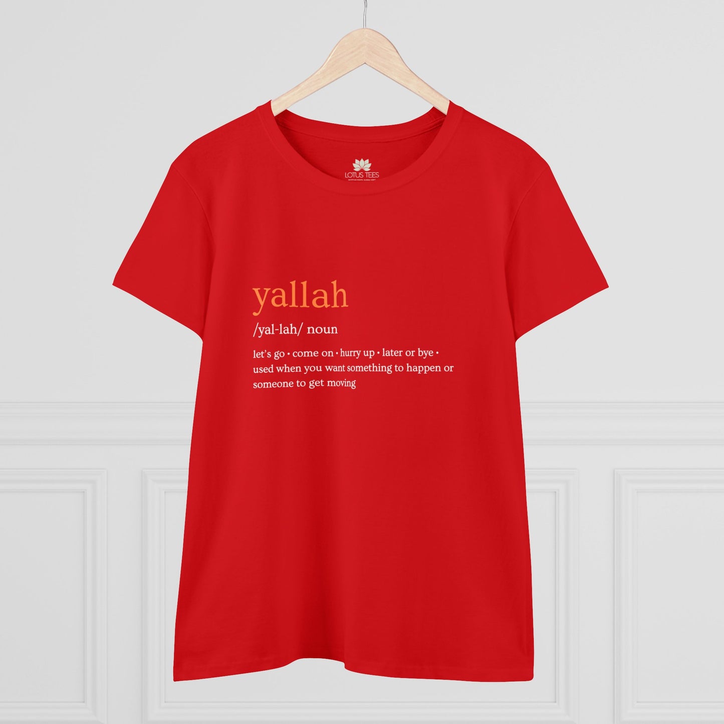 Women's "Yallah" Tee