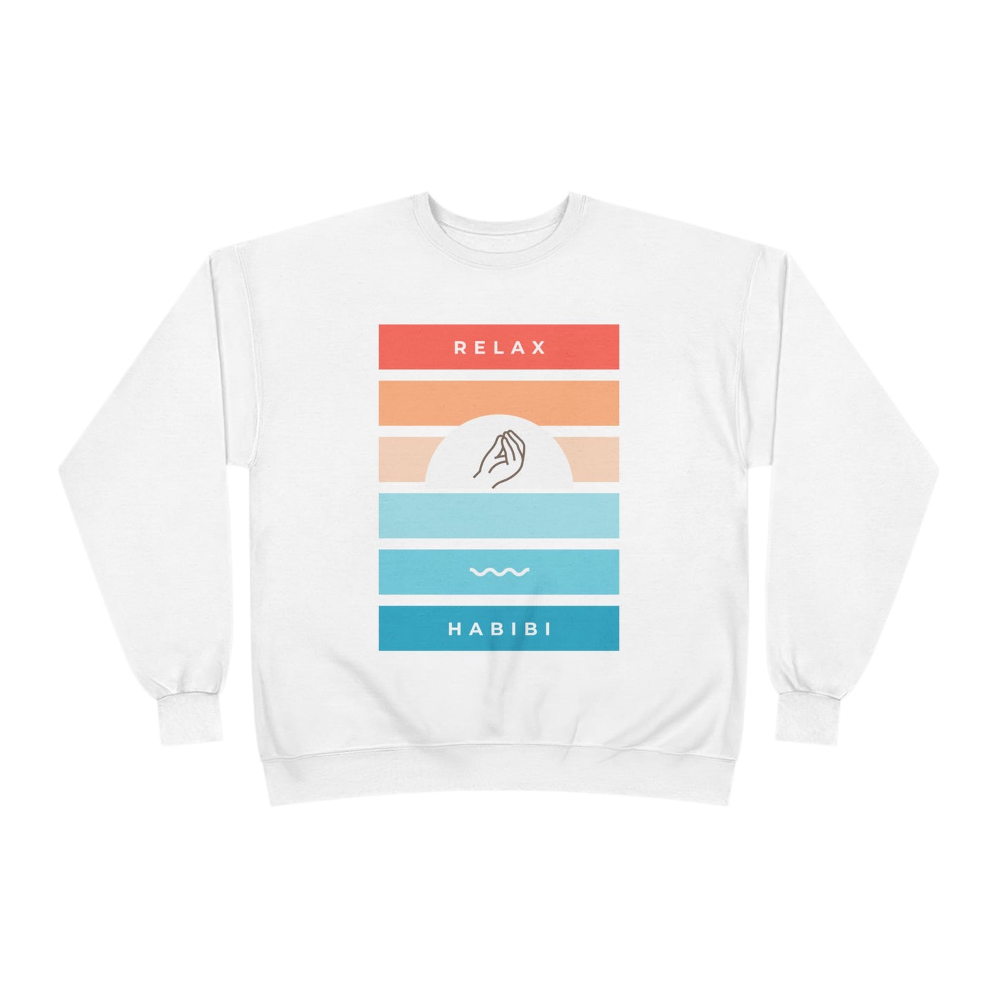 "Relax Habibi" Crewneck Sweatshirt