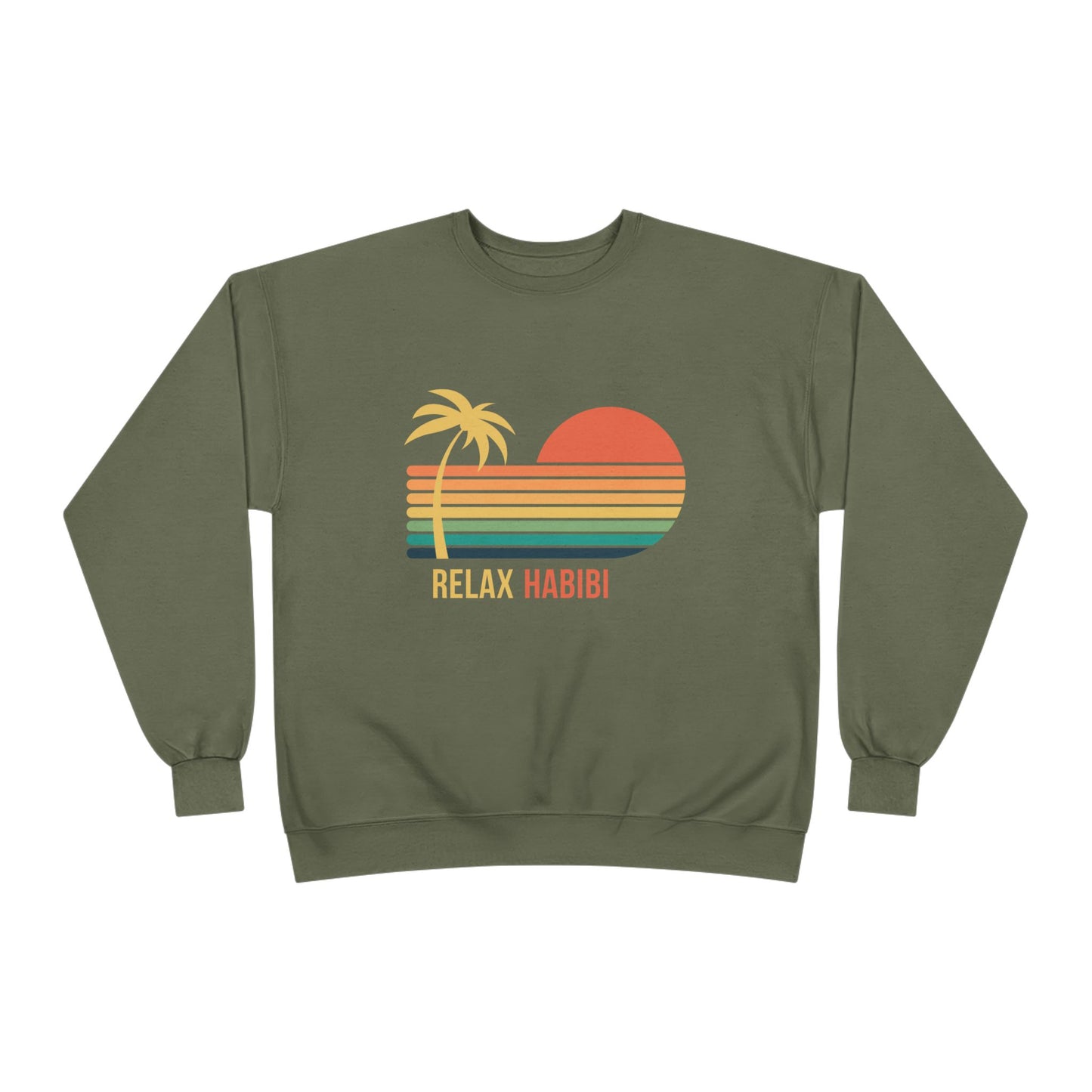 "Relax Habibi" Crewneck Sweatshirt