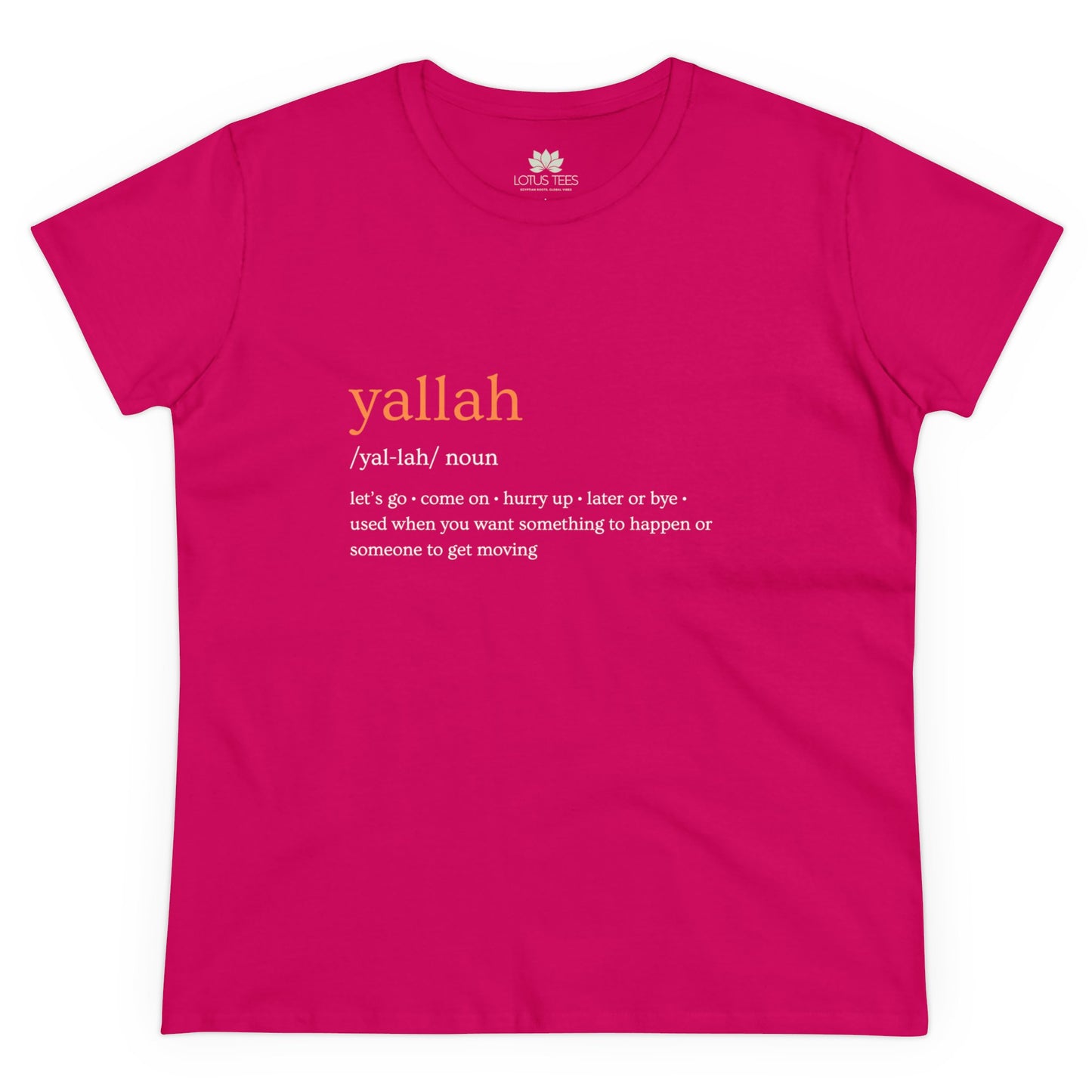 Women's "Yallah" Tee