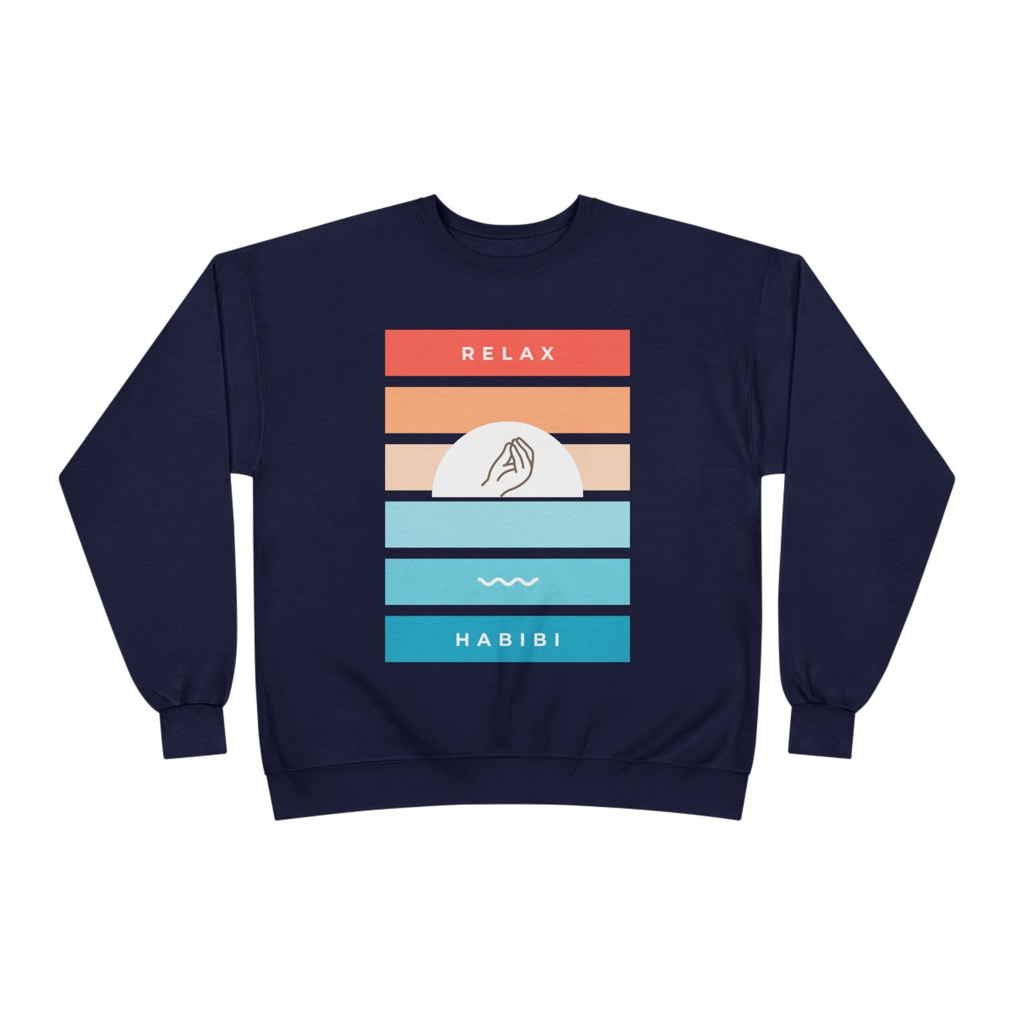 "Relax Habibi" Crewneck Sweatshirt