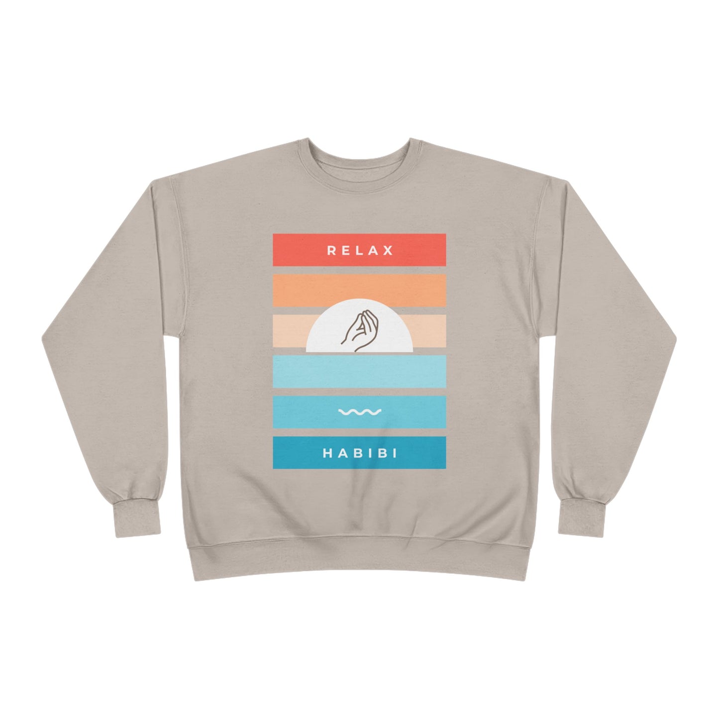 "Relax Habibi" Crewneck Sweatshirt