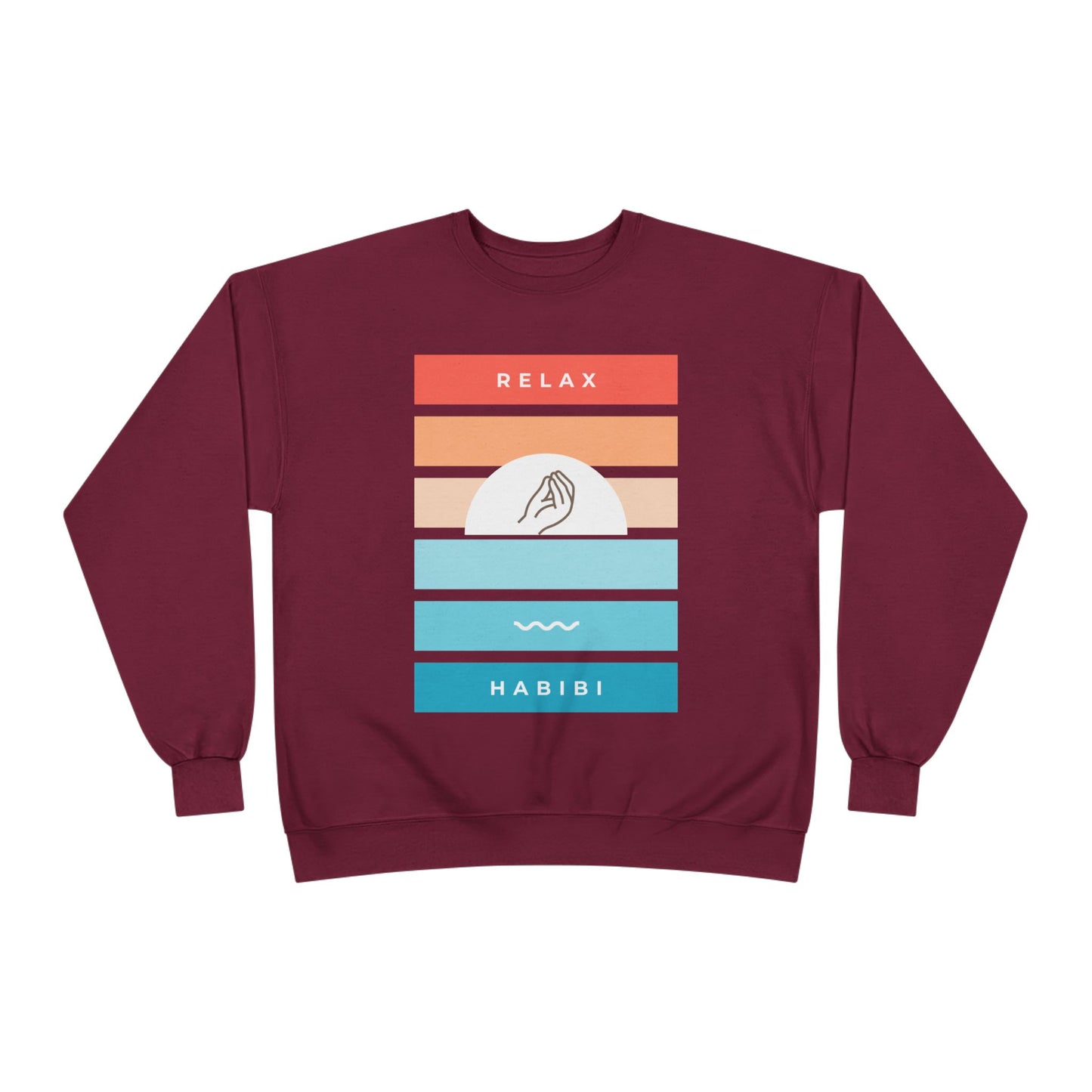 "Relax Habibi" Crewneck Sweatshirt