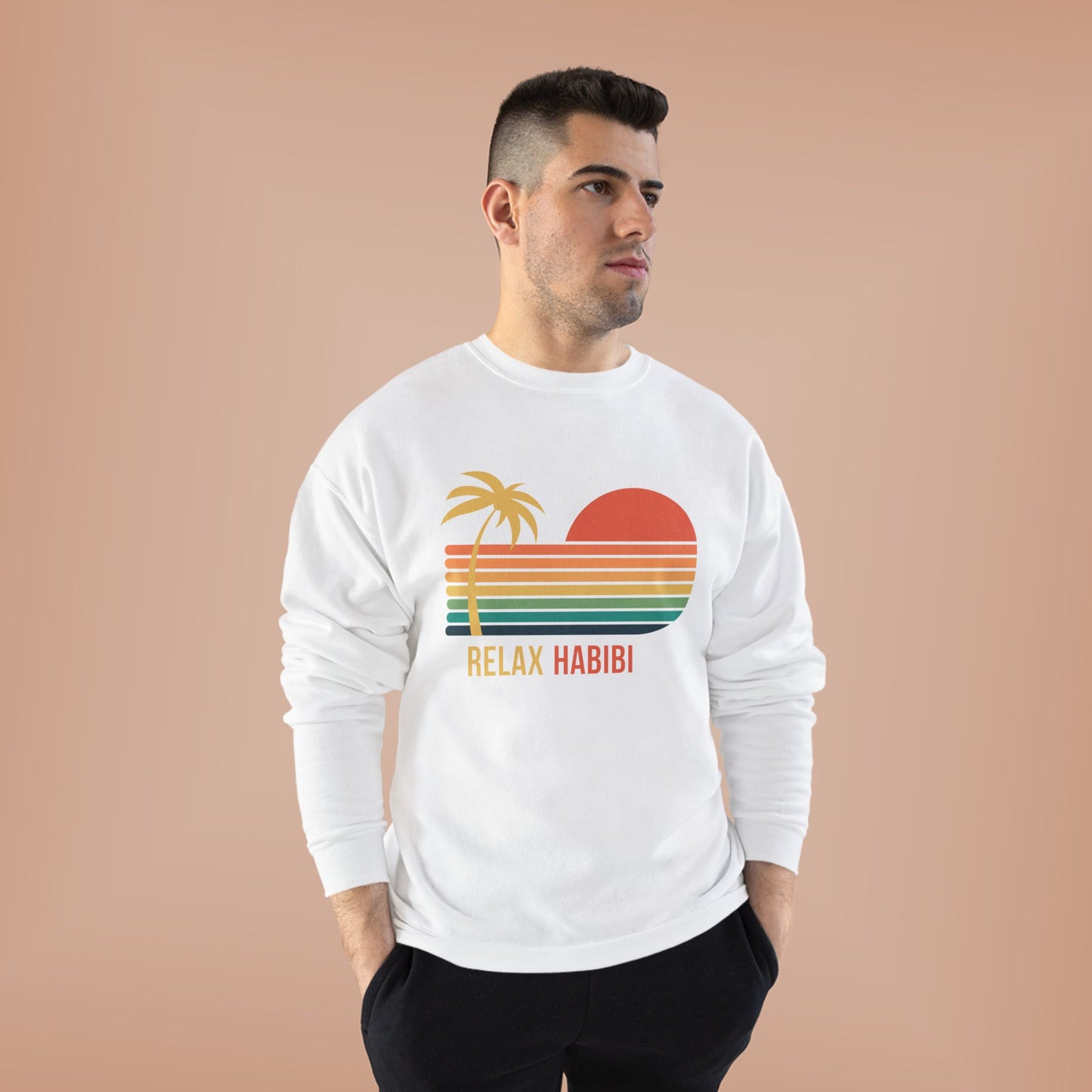 "Relax Habibi" Crewneck Sweatshirt