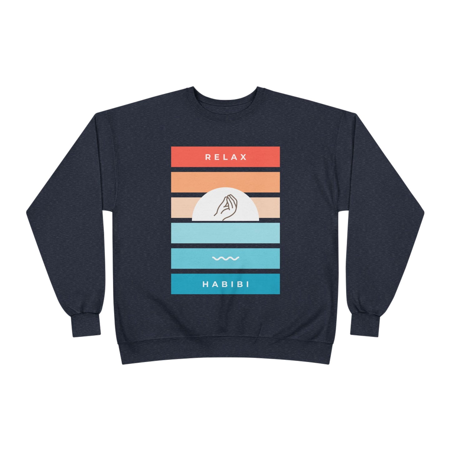"Relax Habibi" Crewneck Sweatshirt