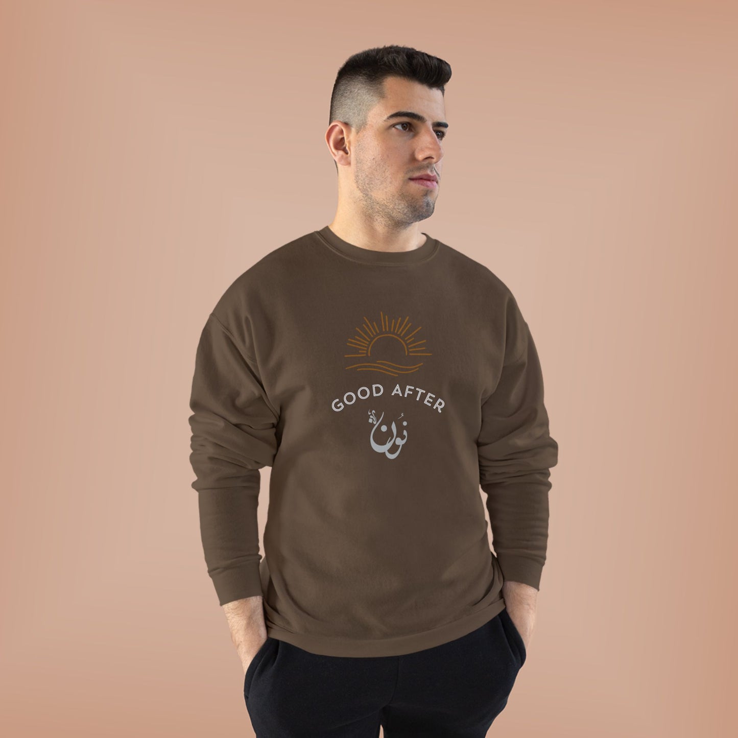 "Good After Noon" Crewneck Sweatshirt