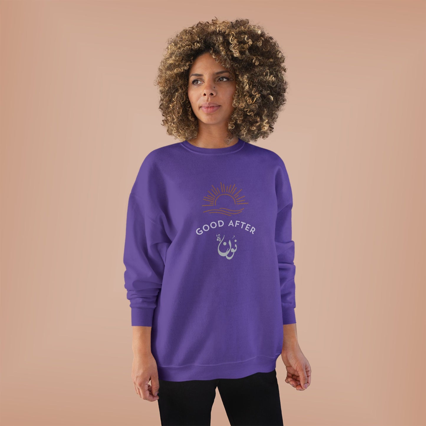 "Good After Noon" Crewneck Sweatshirt