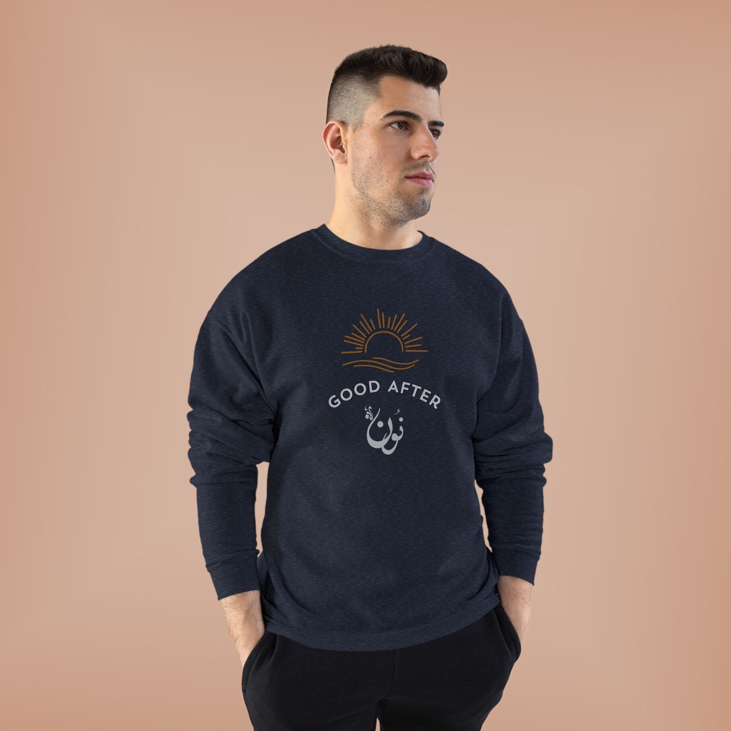 "Good After Noon" Crewneck Sweatshirt