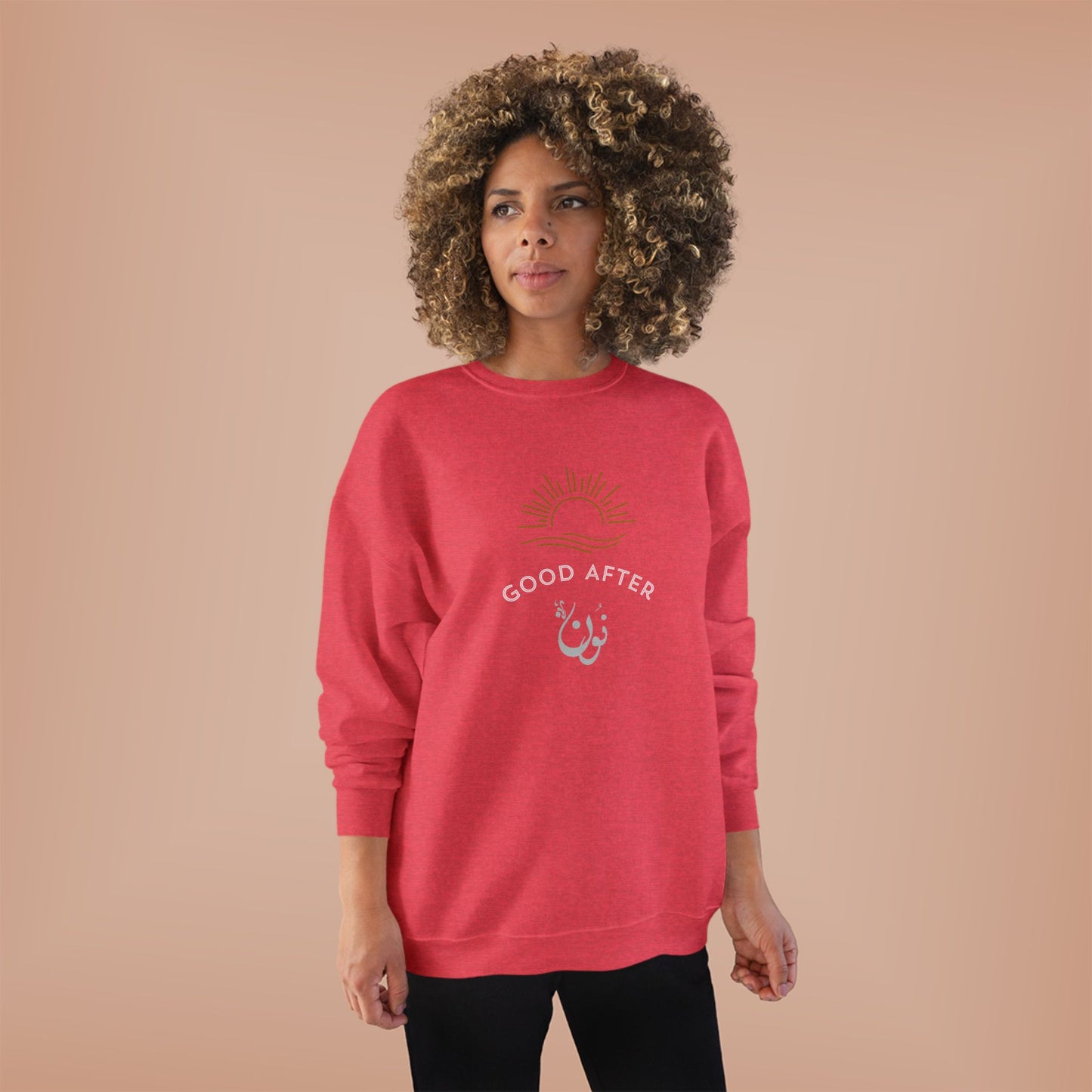 "Good After Noon" Crewneck Sweatshirt