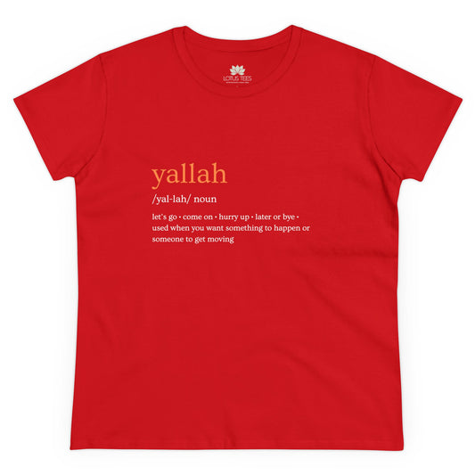 Women's "Yallah" Tee