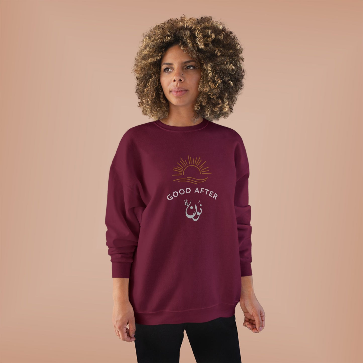 "Good After Noon" Crewneck Sweatshirt