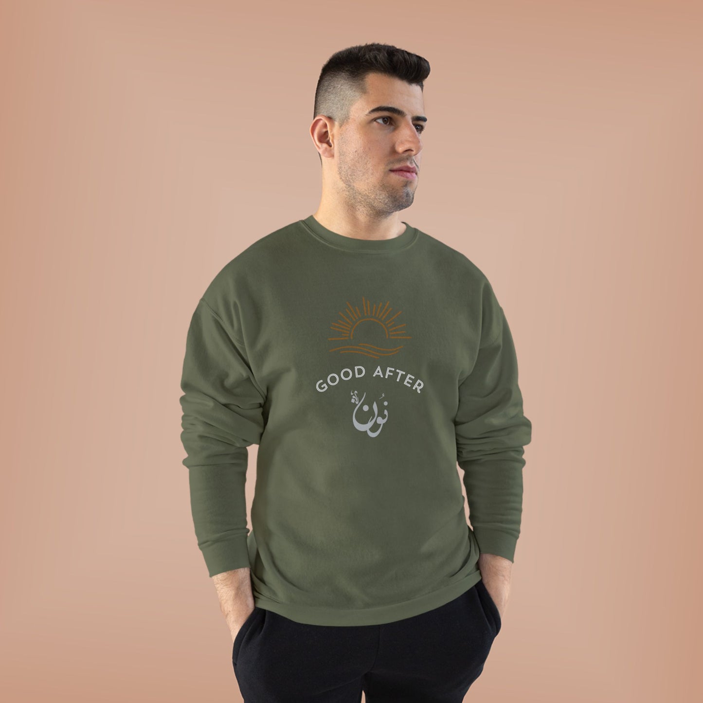 "Good After Noon" Crewneck Sweatshirt