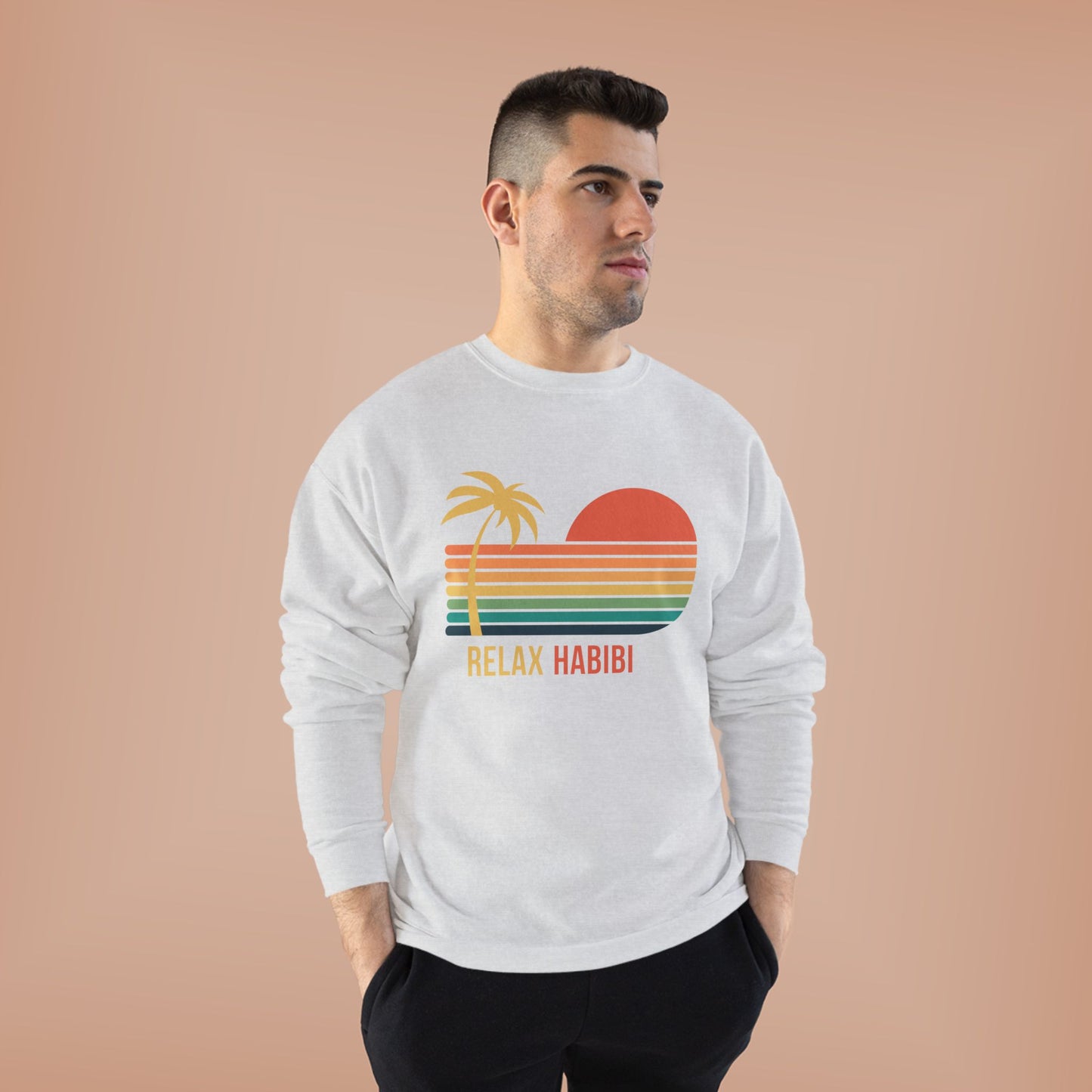 "Relax Habibi" Crewneck Sweatshirt