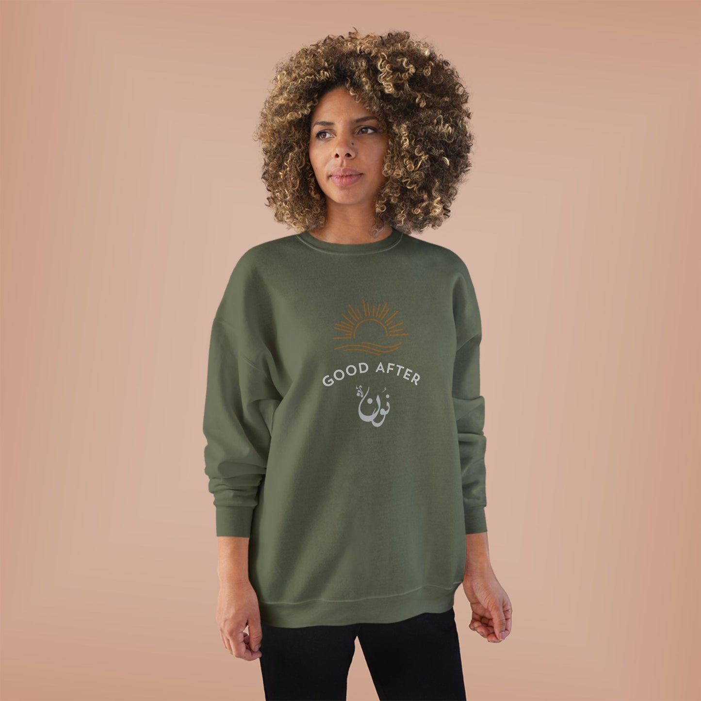 "Good After Noon" Crewneck Sweatshirt