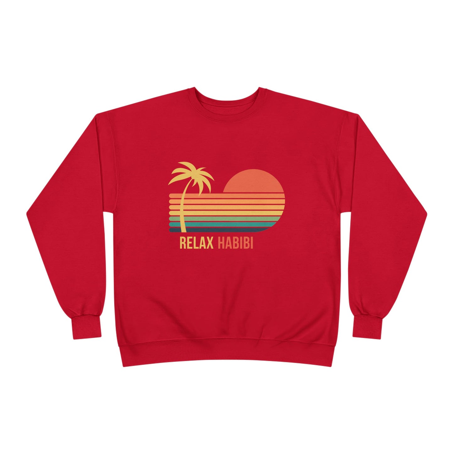 "Relax Habibi" Crewneck Sweatshirt