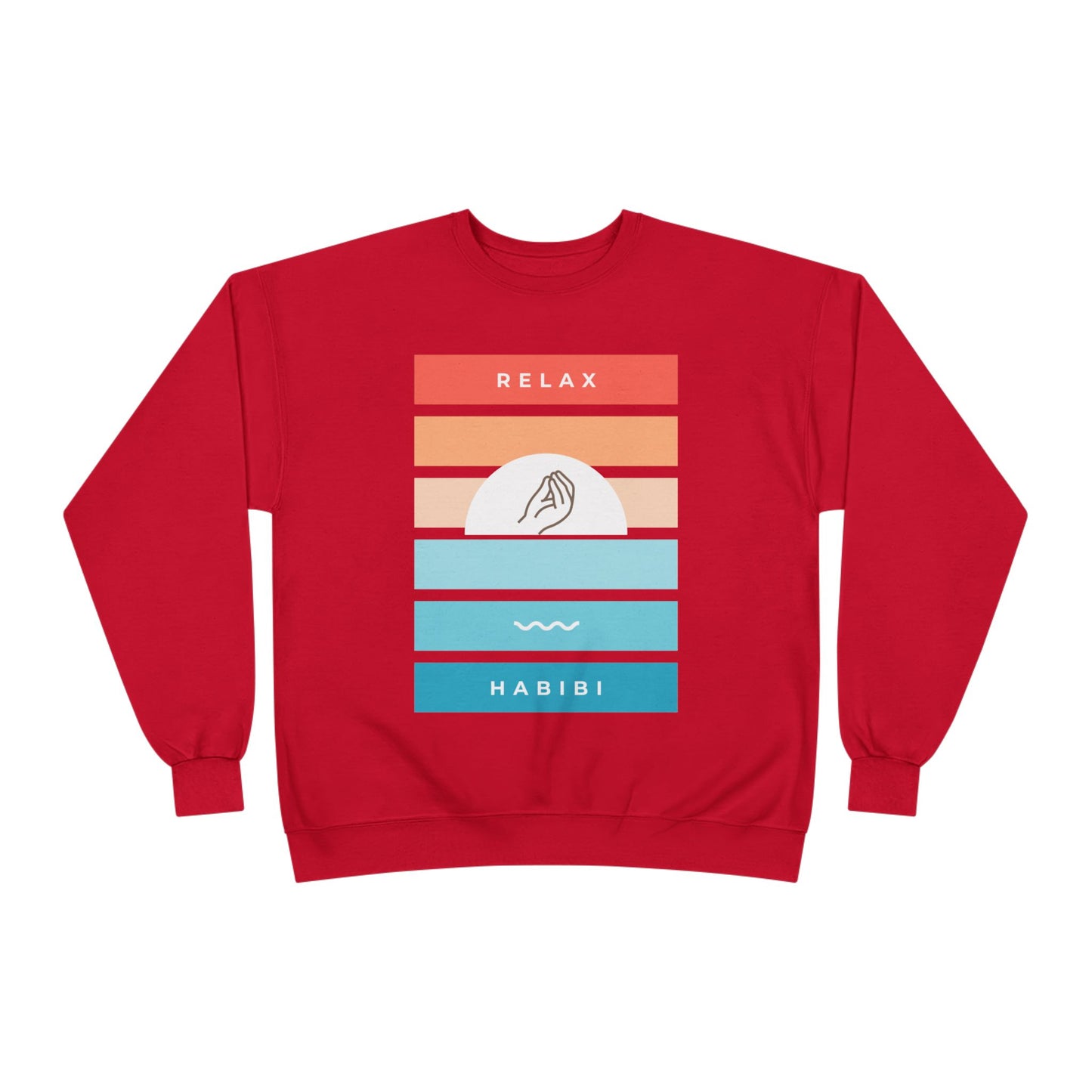 "Relax Habibi" Crewneck Sweatshirt